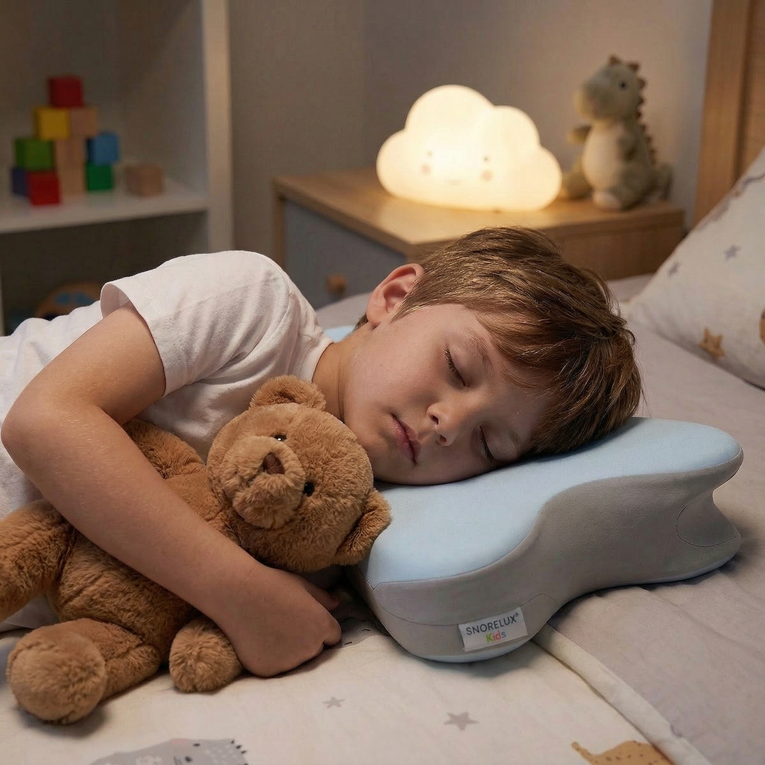 Anti-snurkkussen voor kinderen (jongens)