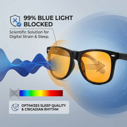 Sleep Enhancement Glasses - Blue Light Blocking for Better Sleep